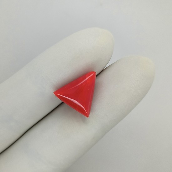 Coral (Moonga) 7.21 Ct Gem Quality Coral (Moonga) 7.21 Ct Gem Quality